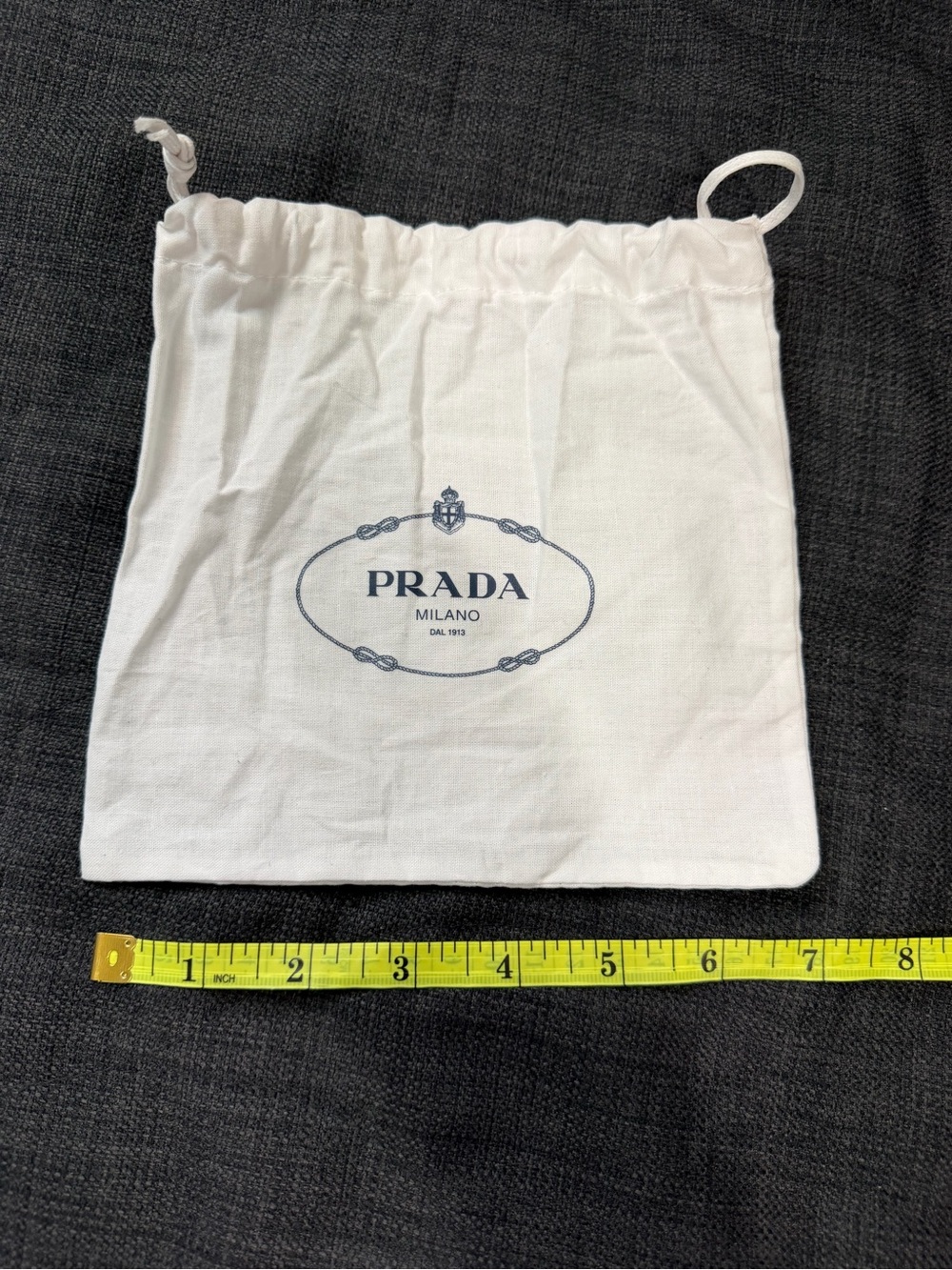 Small Prada, dust bag, perfect for compact, wallet, or accessories